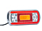 LED Baklampa SCANDI-130 Valeryd Hö 220x100x50,5mm 12-24V  inkl 1m Kabel