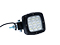 LED Arbetslampa svart höjle 100x100x80mm, skruvfäste